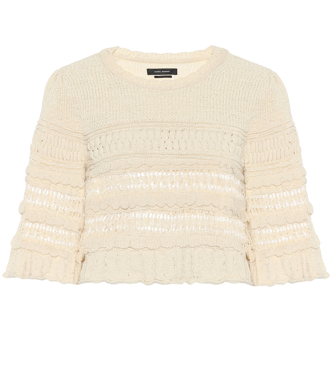 Pull Friz raccourci en coton mélangé | Isabel Marant