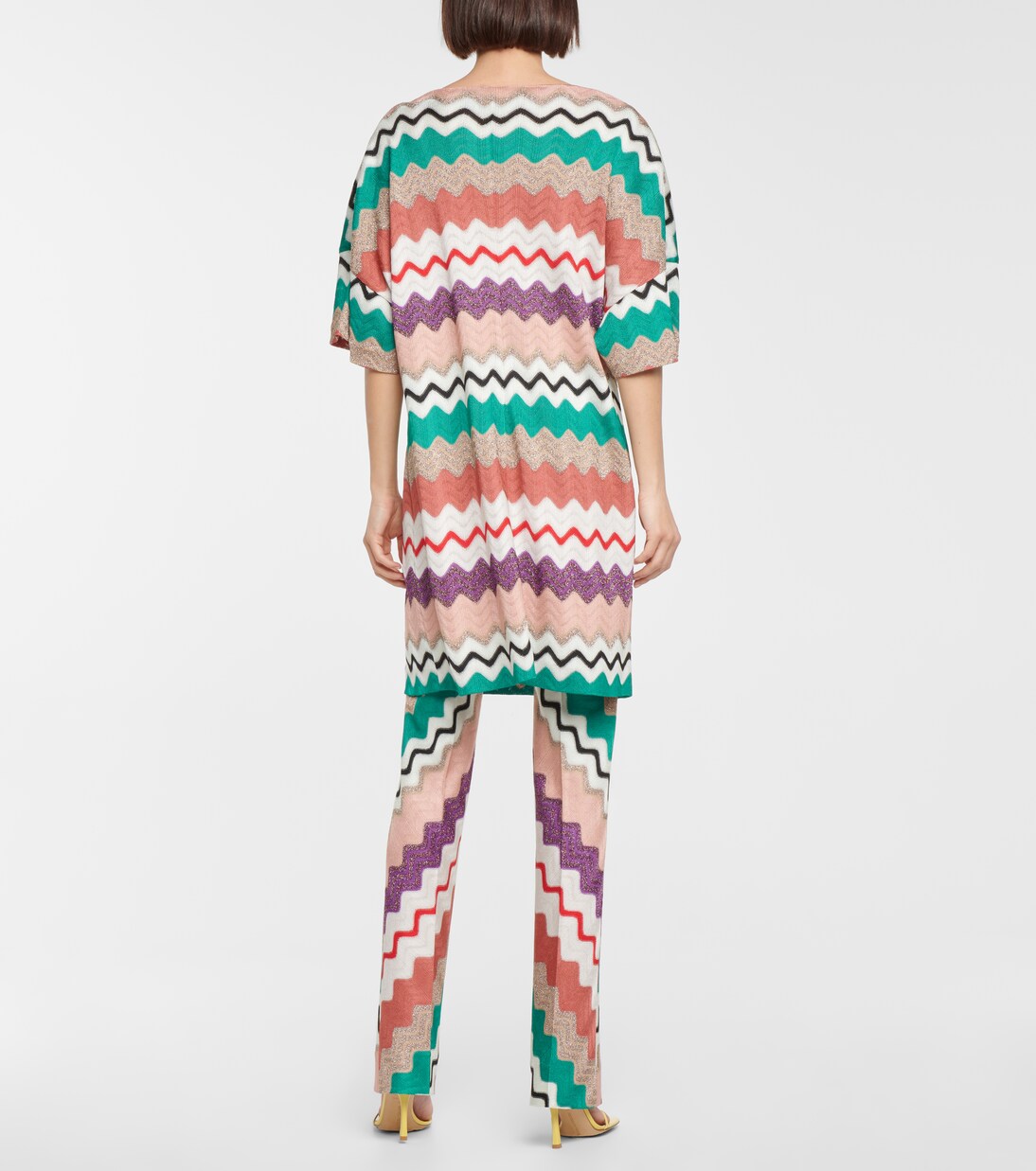 Minikleid aus Häkelstrick | Missoni