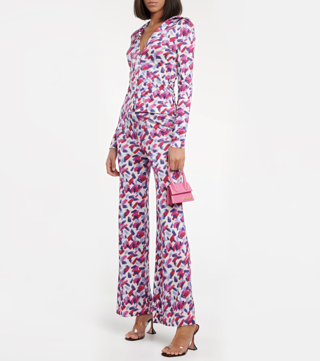 Pantalon droit Cabaret imprimé | Rotate