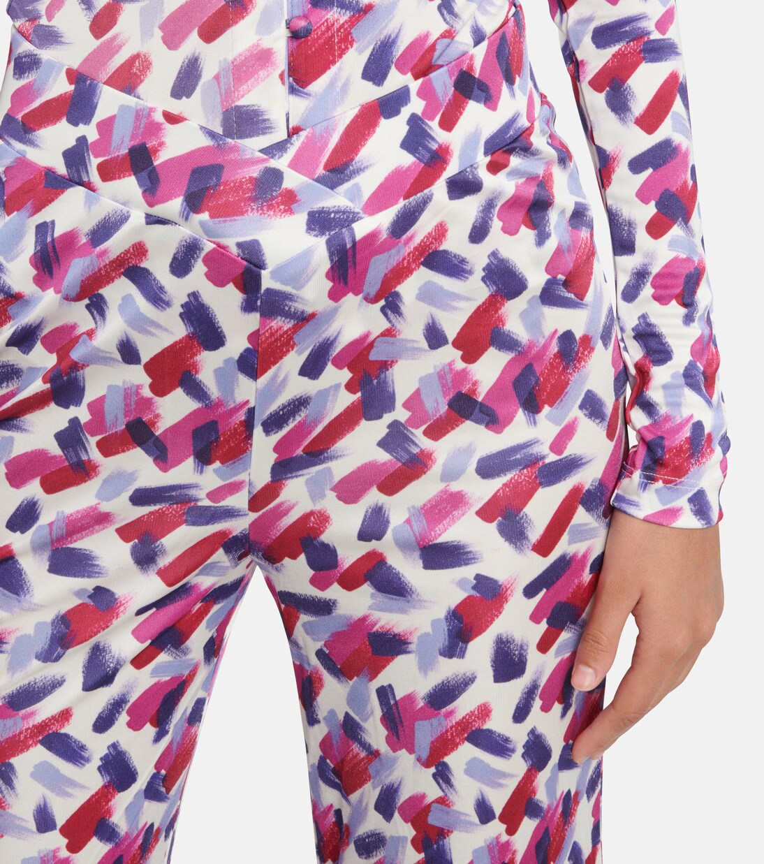 Pantalon droit Cabaret imprimé | Rotate