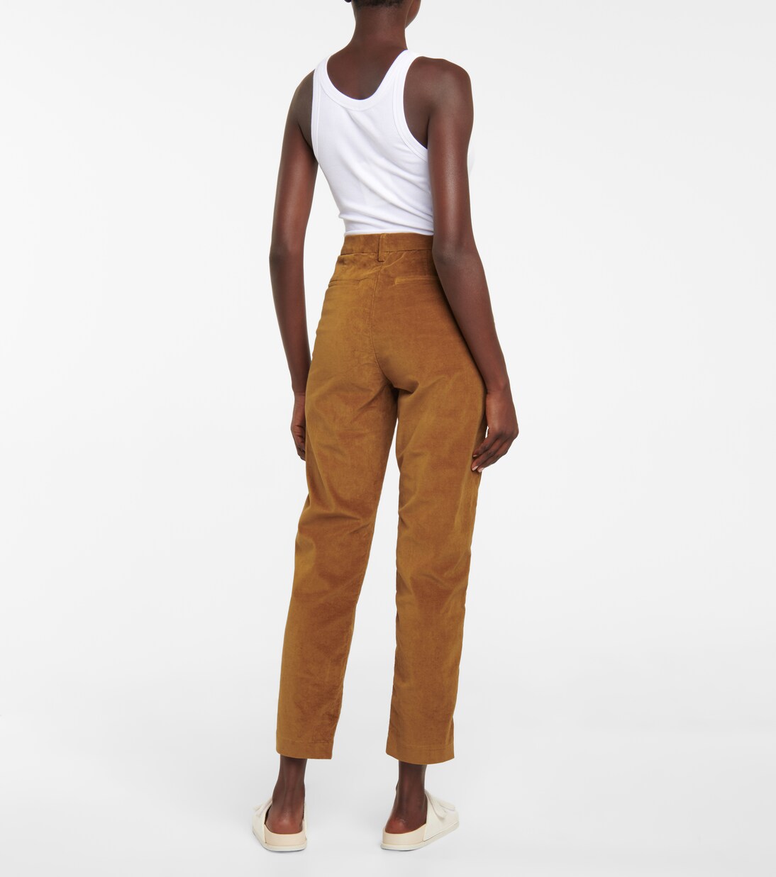 Pantalon à taille haute en velours | 7 For All Mankind