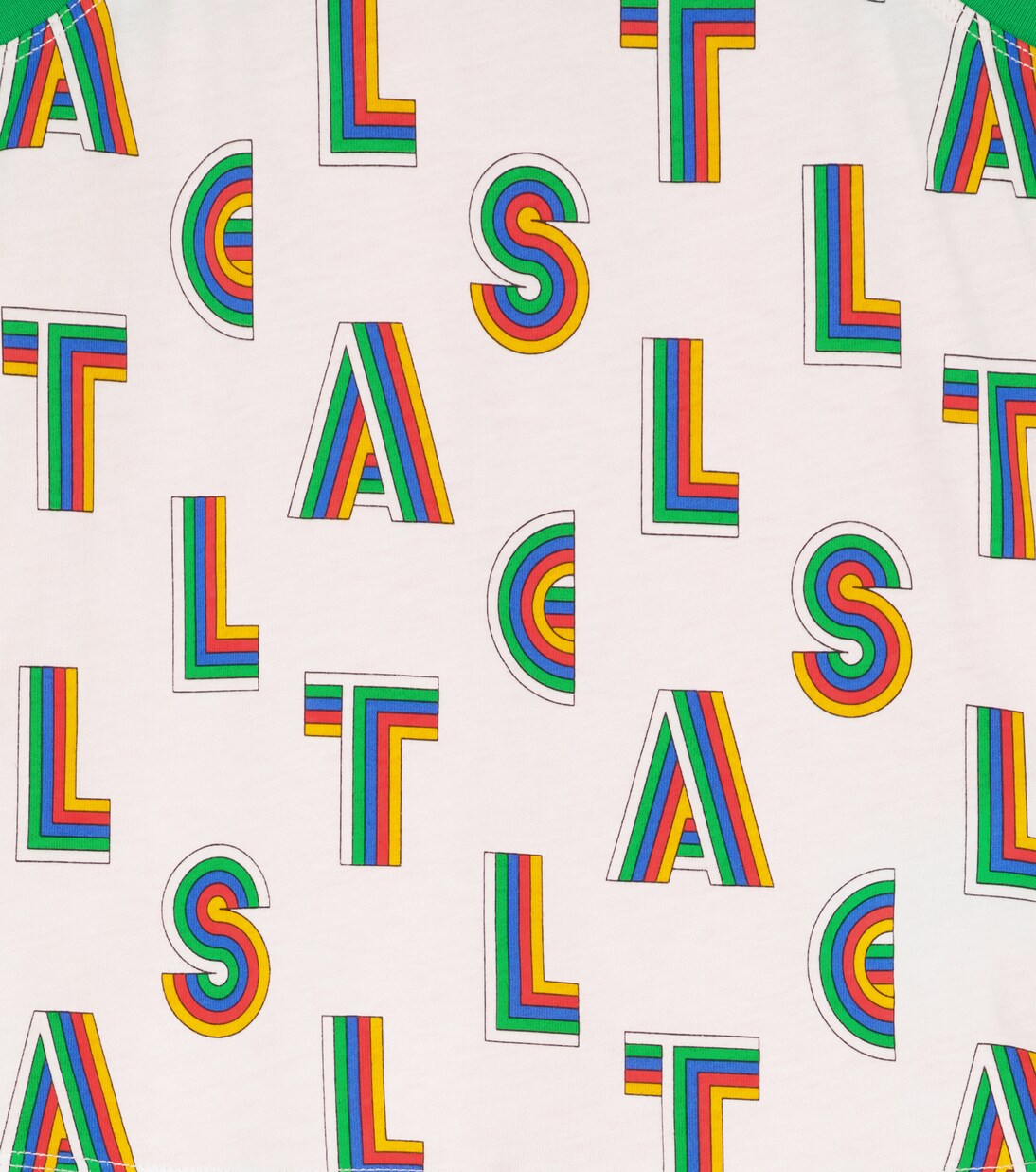 Stella Sport printed cotton tank top | Stella McCartney Kids