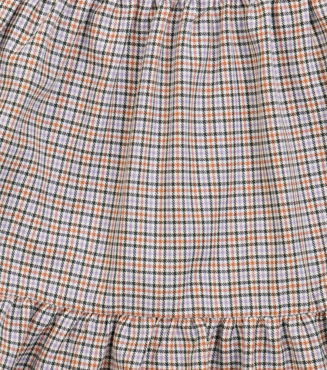 Houndstooth cotton and wool skirt | Paade Mode