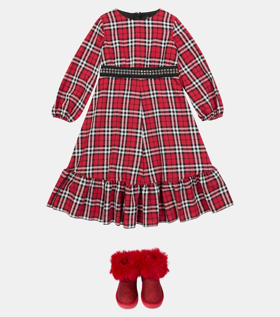 Robe à carreaux | Monnalisa