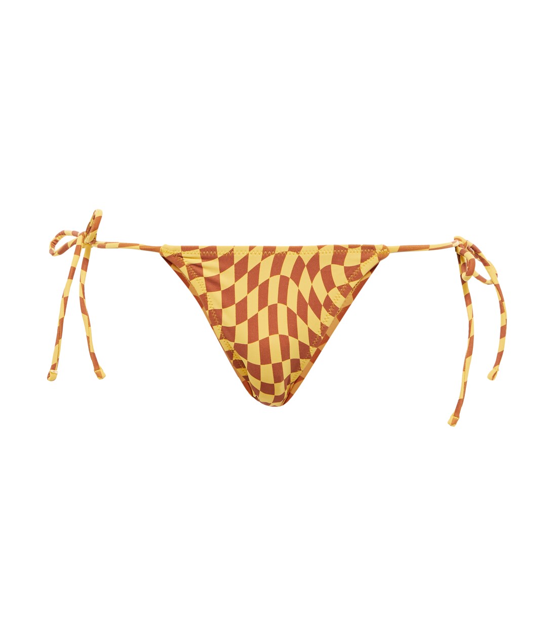 Culotte de bikini Praia à carreaux | Tropic of C
