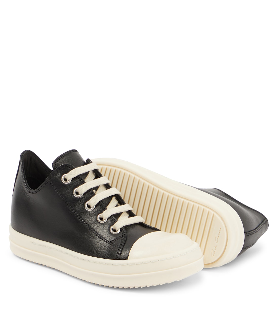 Sneakers Strobe aus Leder | Rick Owens Kids