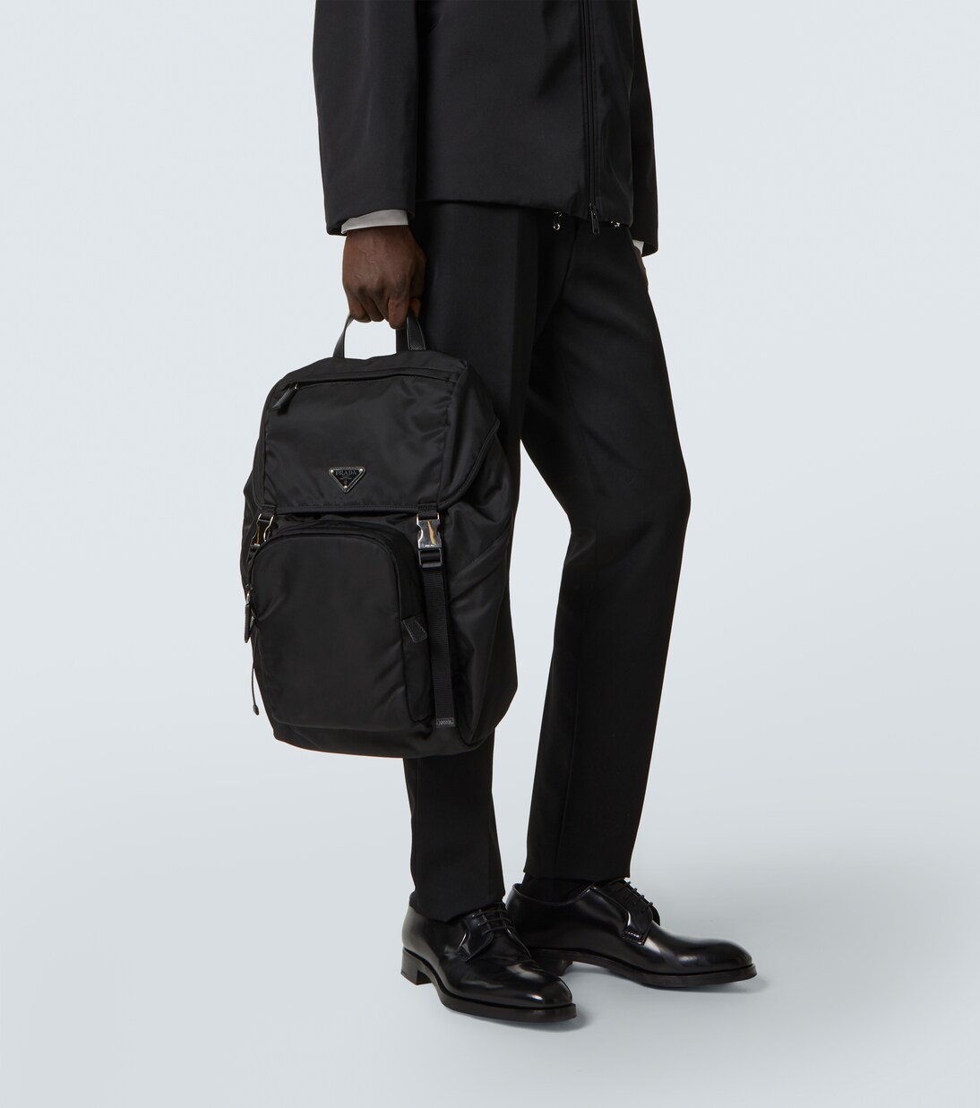 Sac à dos en Re-Nylon à logo | Prada