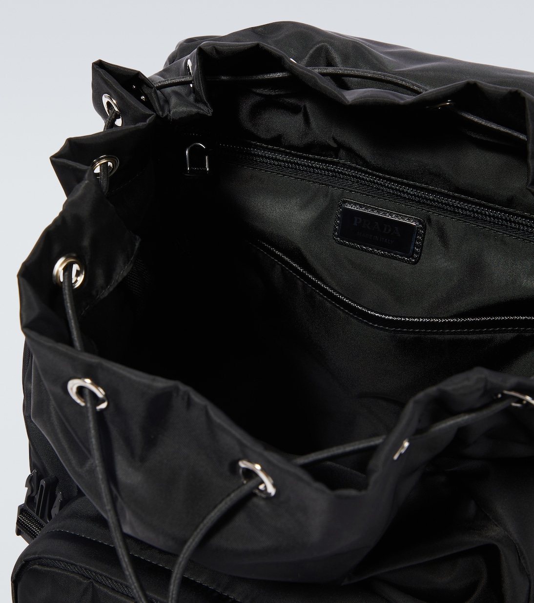 Sac à dos en Re-Nylon à logo | Prada