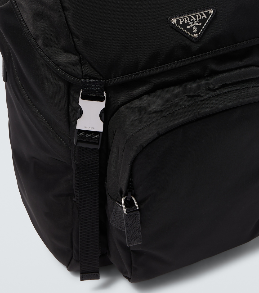 Mochila de Re-Nylon y piel Saffiano | Prada