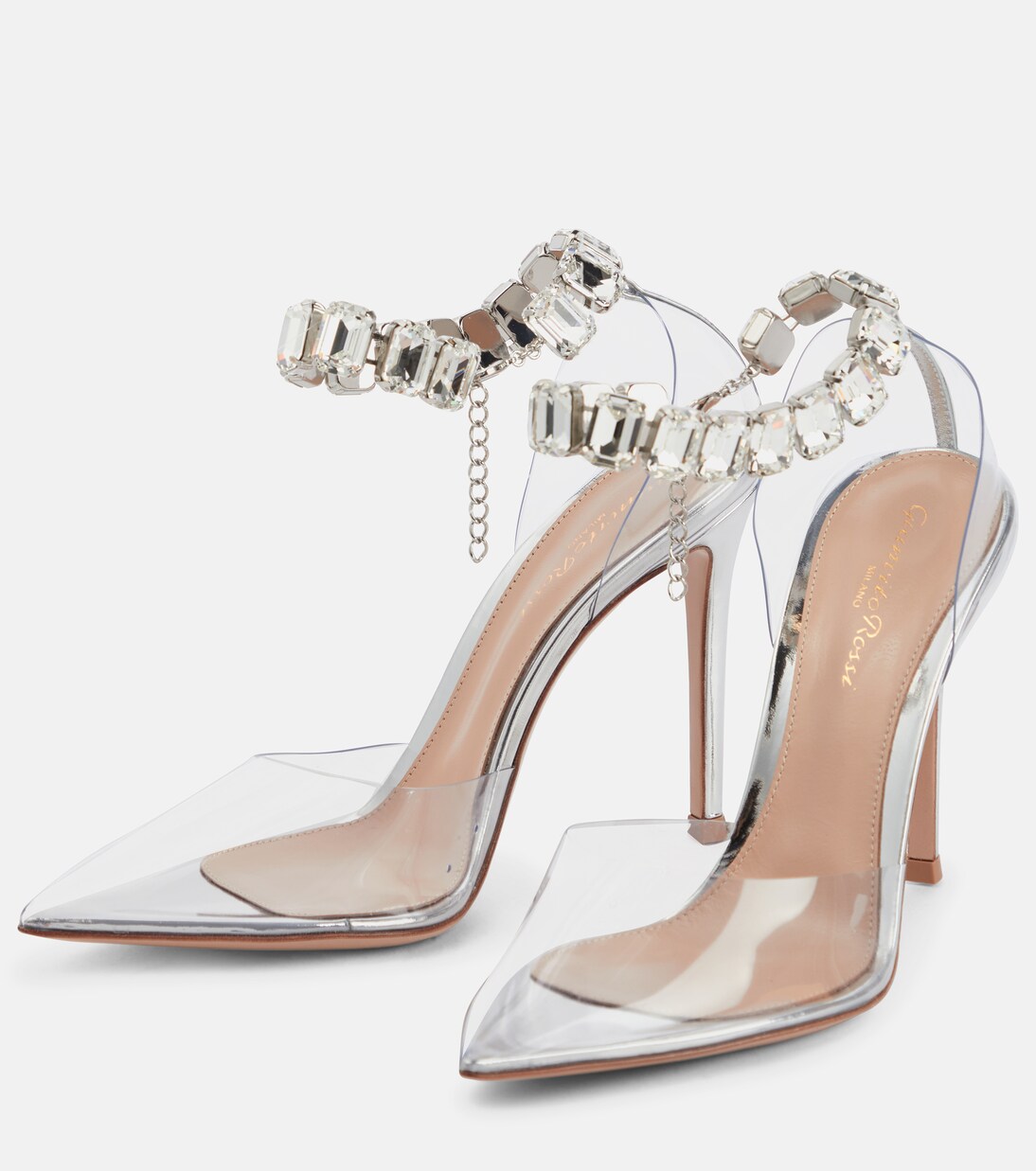 Embellished PVC pumps | Gianvito Rossi