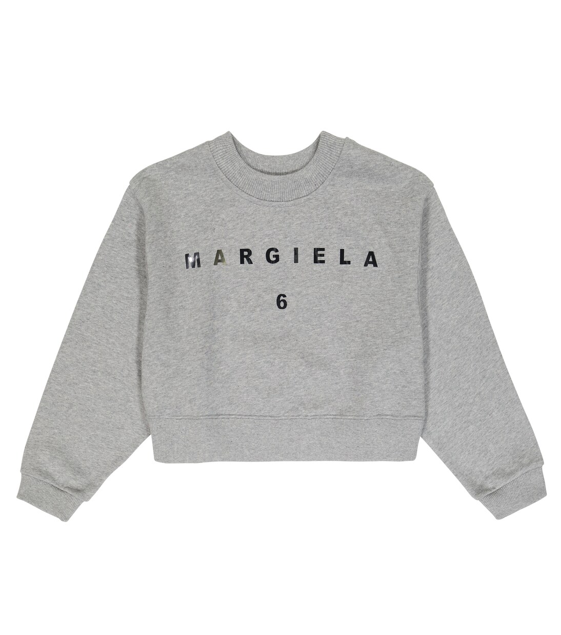 Sweat-shirt en coton à logo | MM6 Maison Margiela Kids