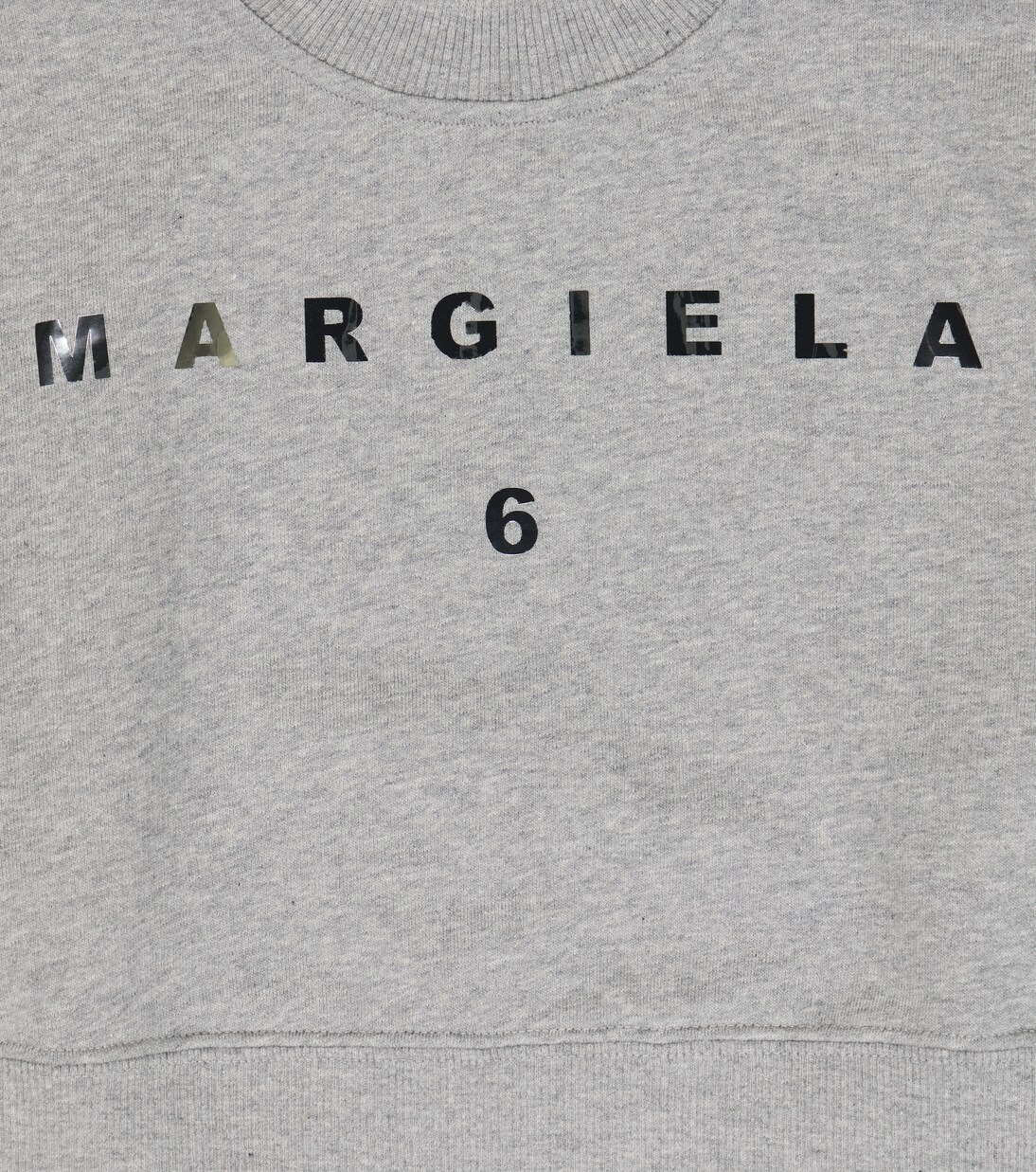 Sweat-shirt en coton à logo | MM6 Maison Margiela Kids