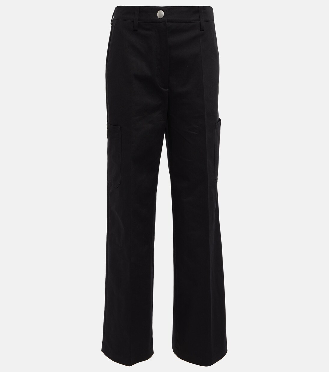 Cotton-blend gabardine cargo pants | Prada