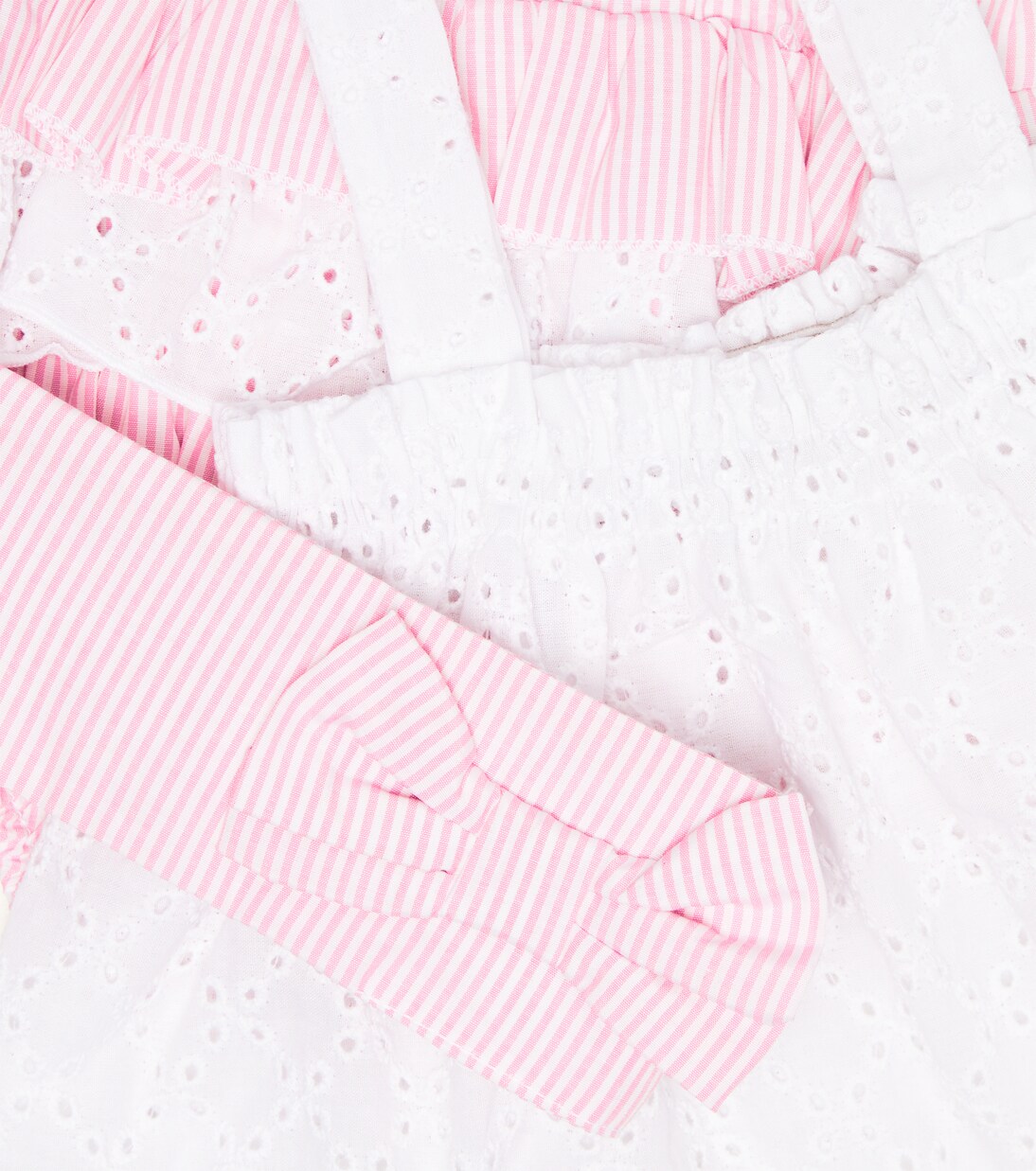 Bébé – Ensemble bandeau, top et culotte bloomer | Monnalisa