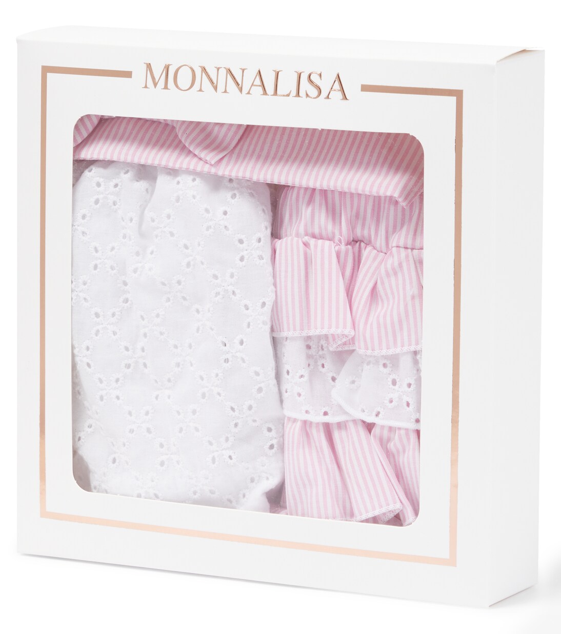 Bébé – Ensemble bandeau, top et culotte bloomer | Monnalisa