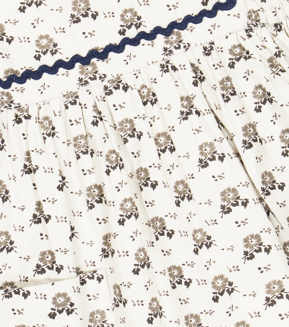 Bébé – Robe Jupiter brodée en coton | Caramel