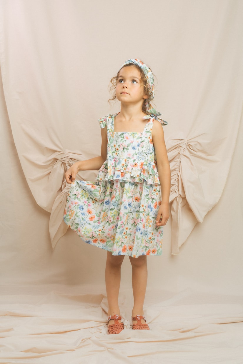Floral cotton voile dress | Paade Mode
