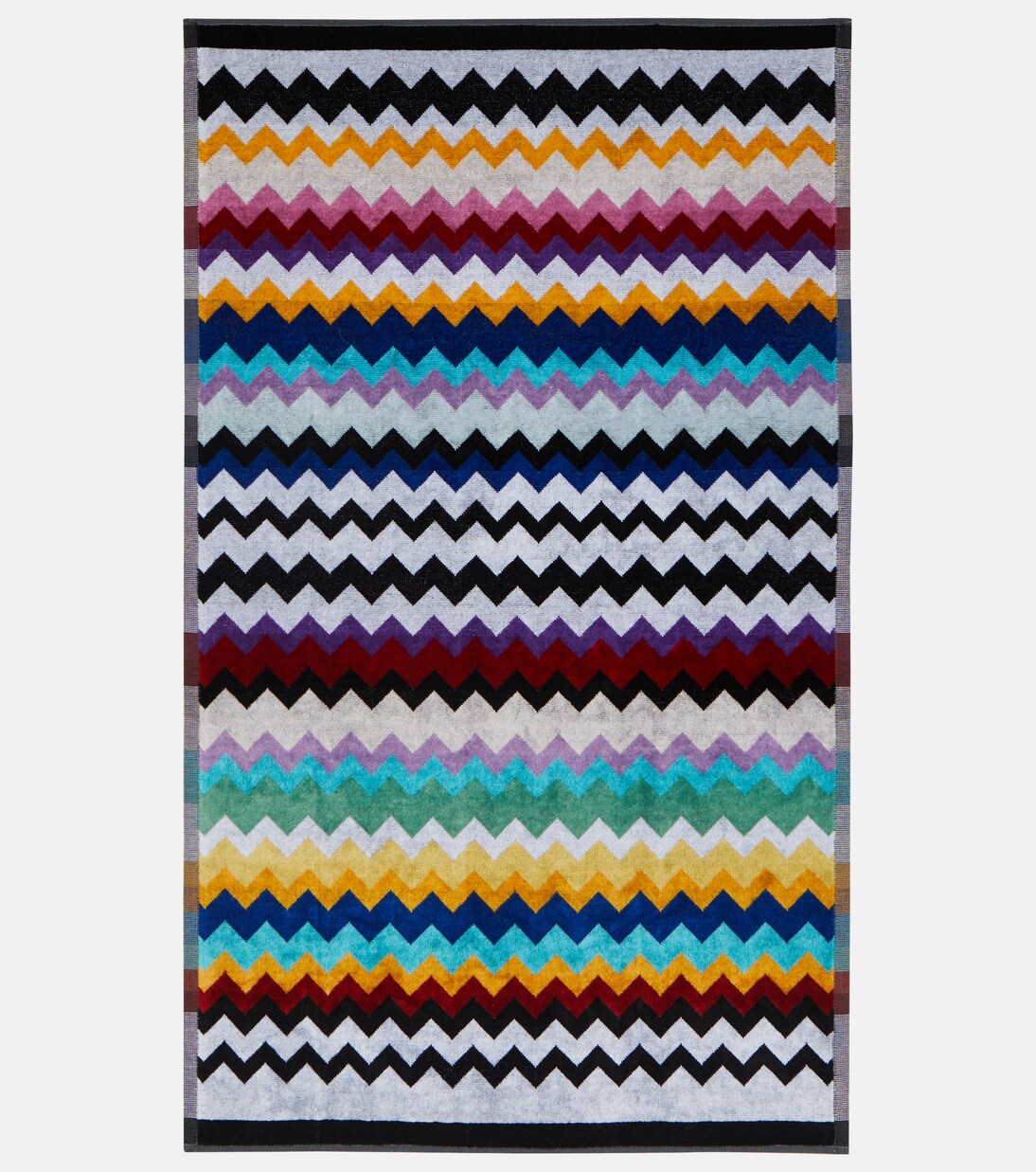 Zig Zag set of 2 cotton terry towels | Missoni