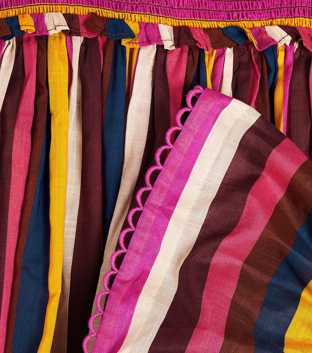 Clover striped cotton dress | Zimmermann Kids