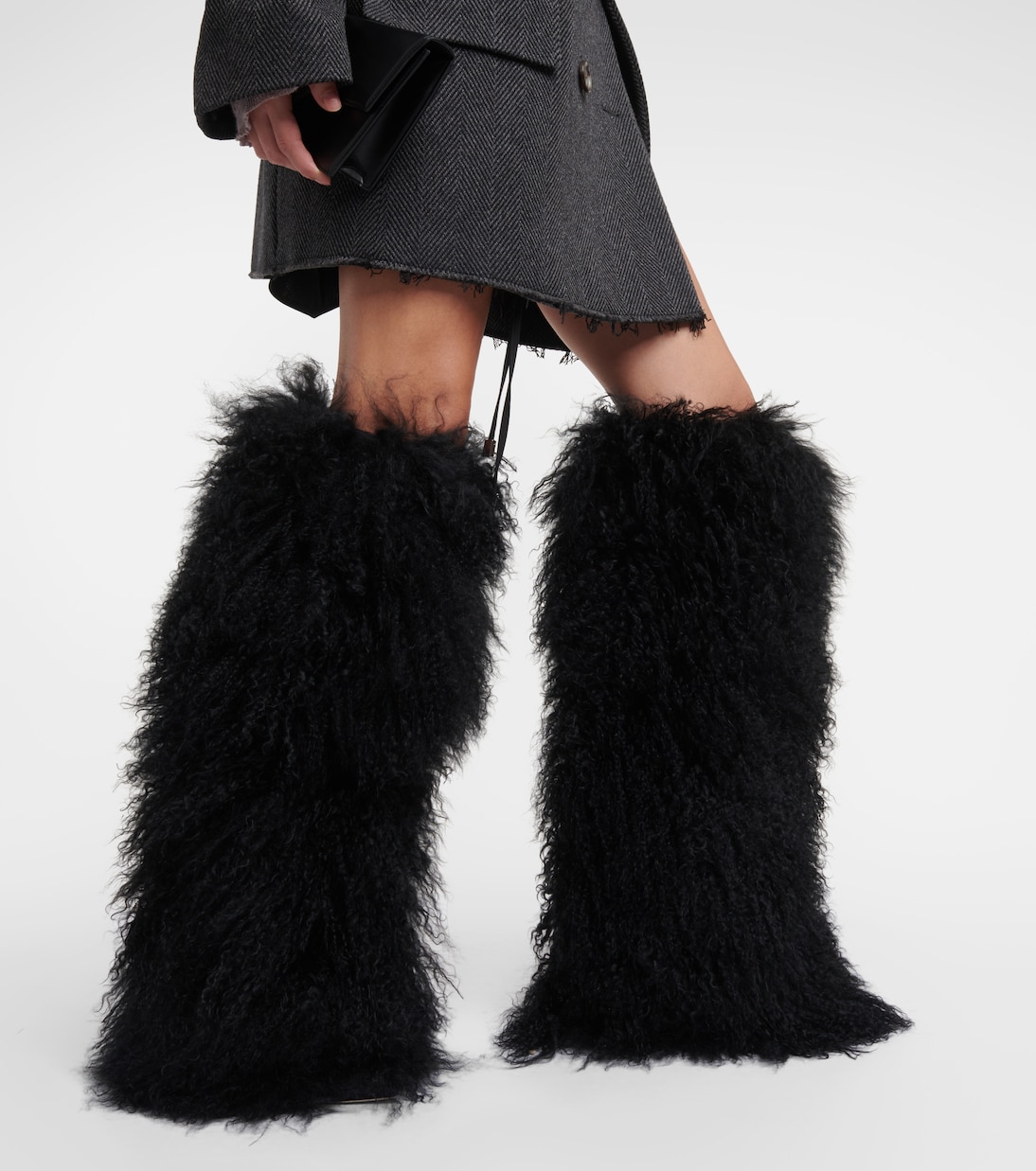 Shearling fur boots | Paris Texas