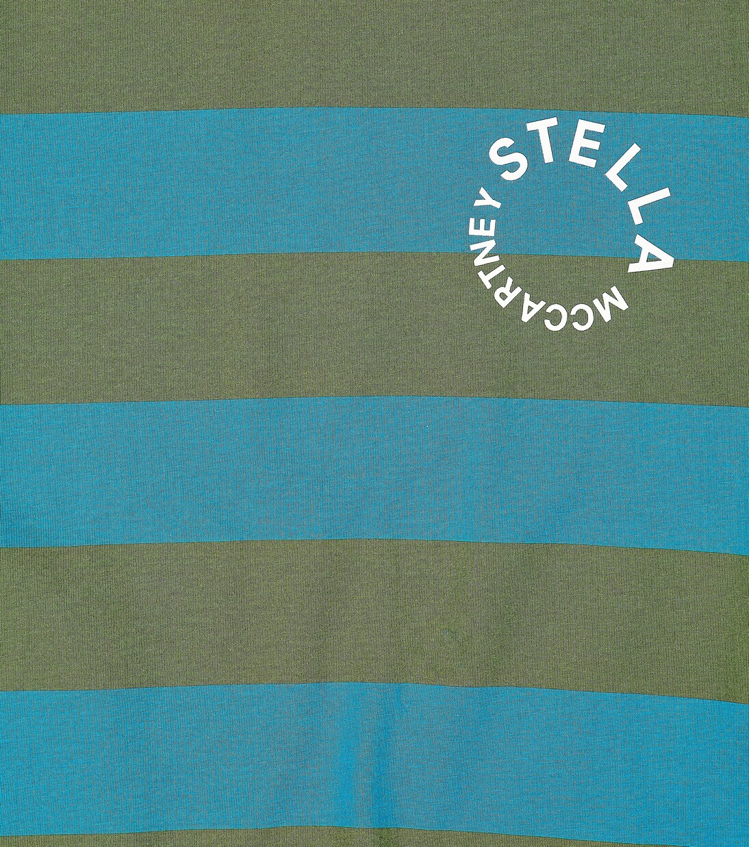 Striped cotton-blend T-shirt | Stella McCartney Kids