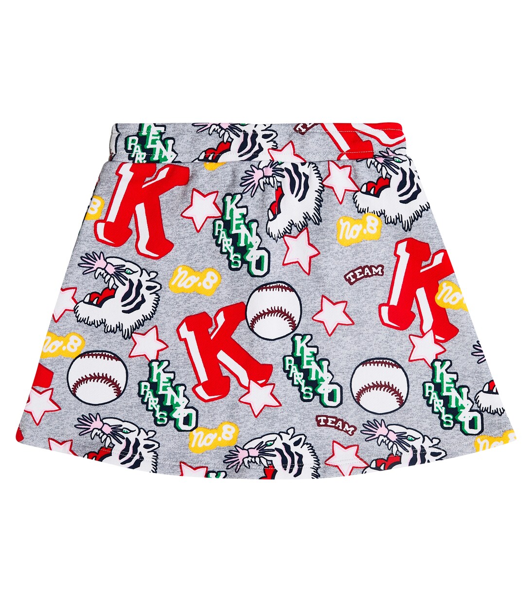 Printed cotton skirt | Kenzo Kids