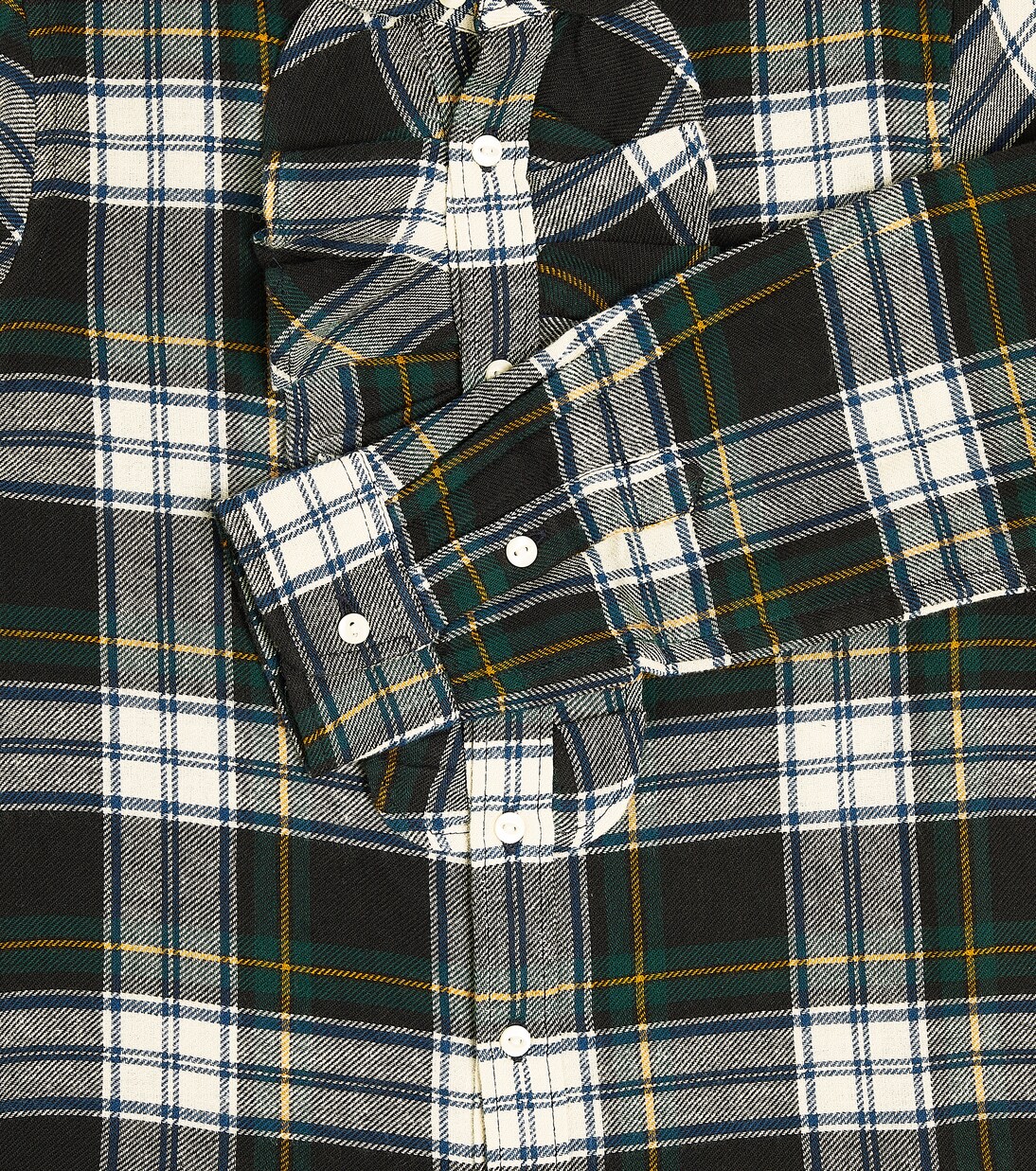 Ruffled checked cotton shirt | Polo Ralph Lauren Kids