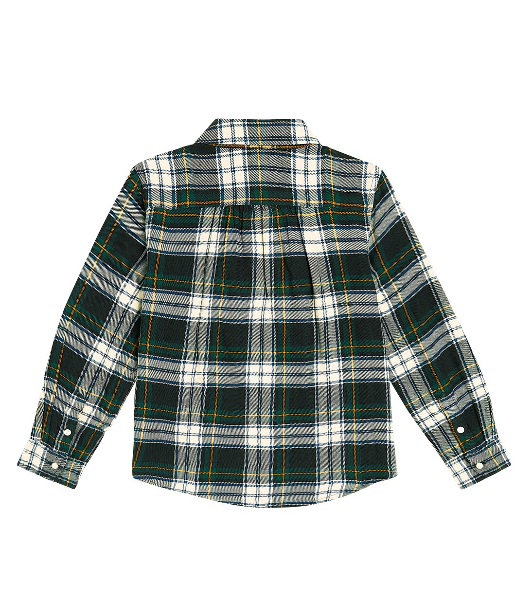 Ruffled checked cotton shirt | Polo Ralph Lauren Kids