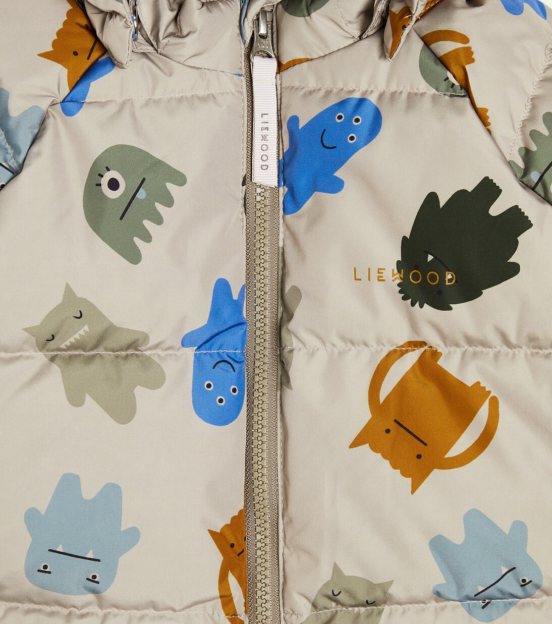 Baby Polle printed down jacket | Liewood