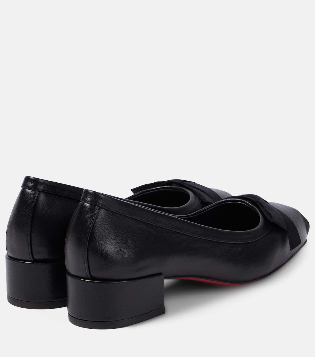 Mamaflirt 30 bow-detail leather pumps | Christian Louboutin