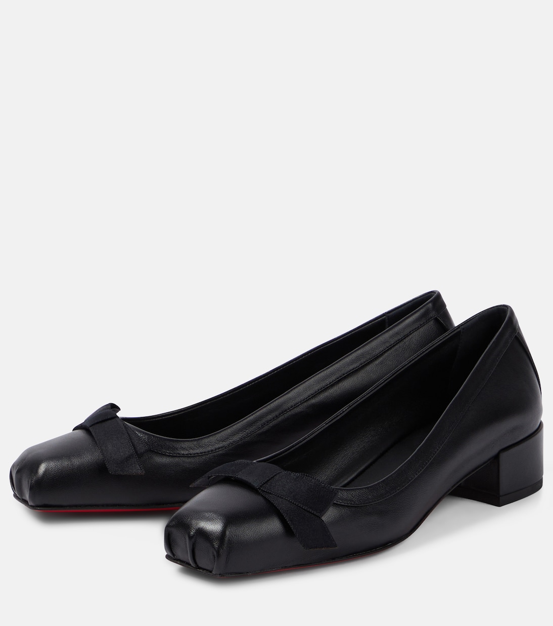 Mamaflirt 30 bow-detail leather pumps | Christian Louboutin