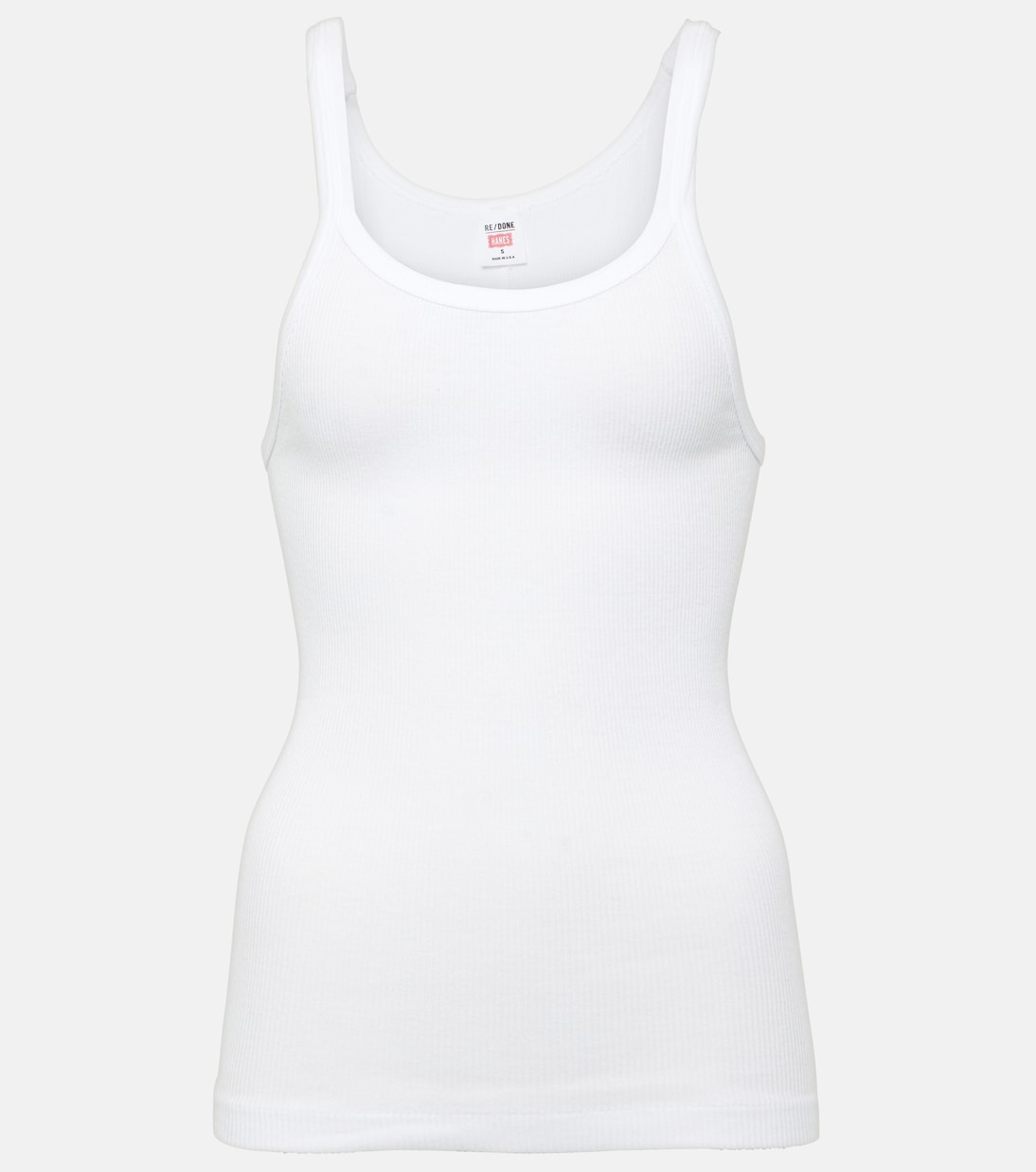 Top aus Baumwoll-Jersey | Re/Done