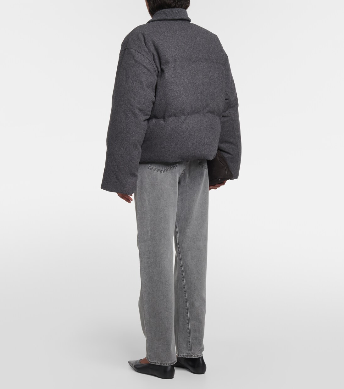 Chaqueta de plumas de mezcla de lana | Toteme