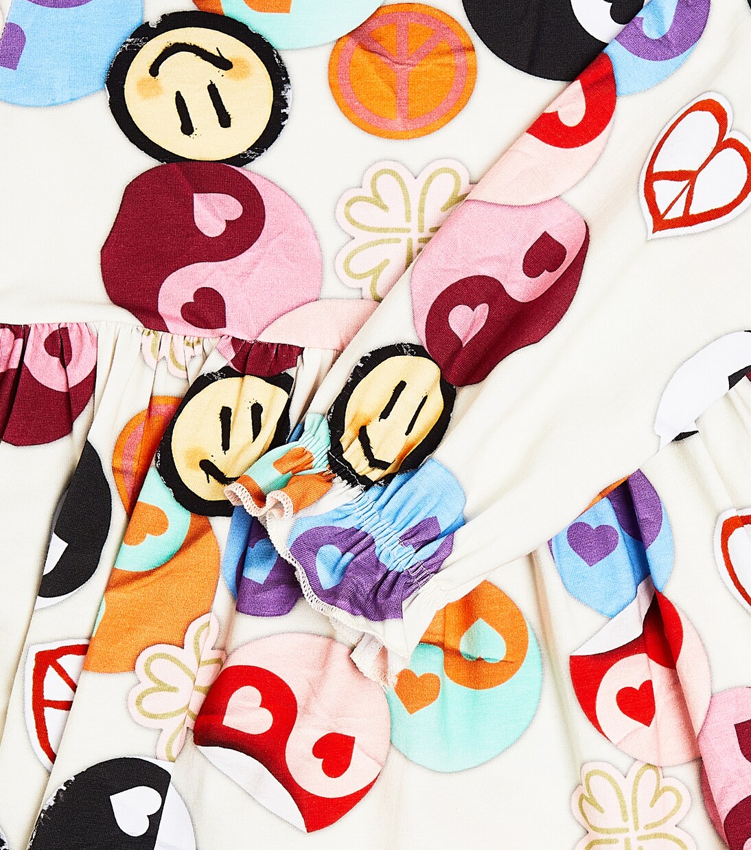 Robe en coton mélangé imprimé | Molo