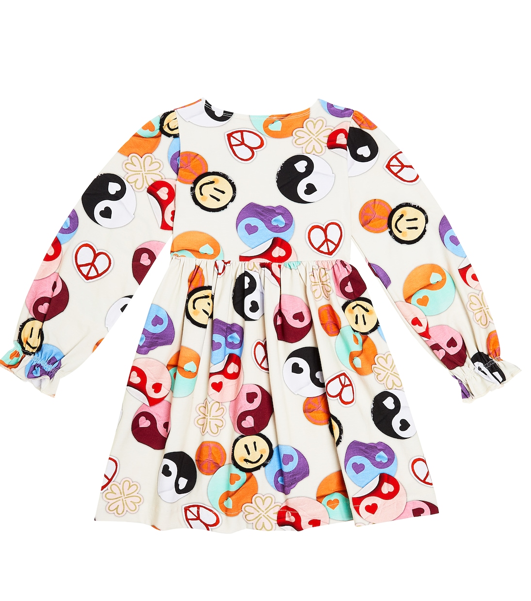 Robe en coton mélangé imprimé | Molo