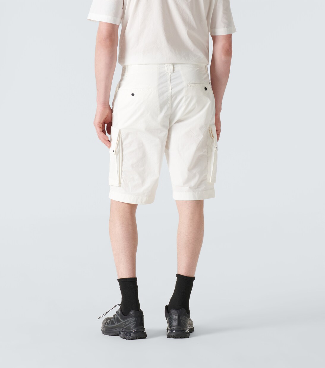 Cotton-blend twill cargo shorts | C.P. Company