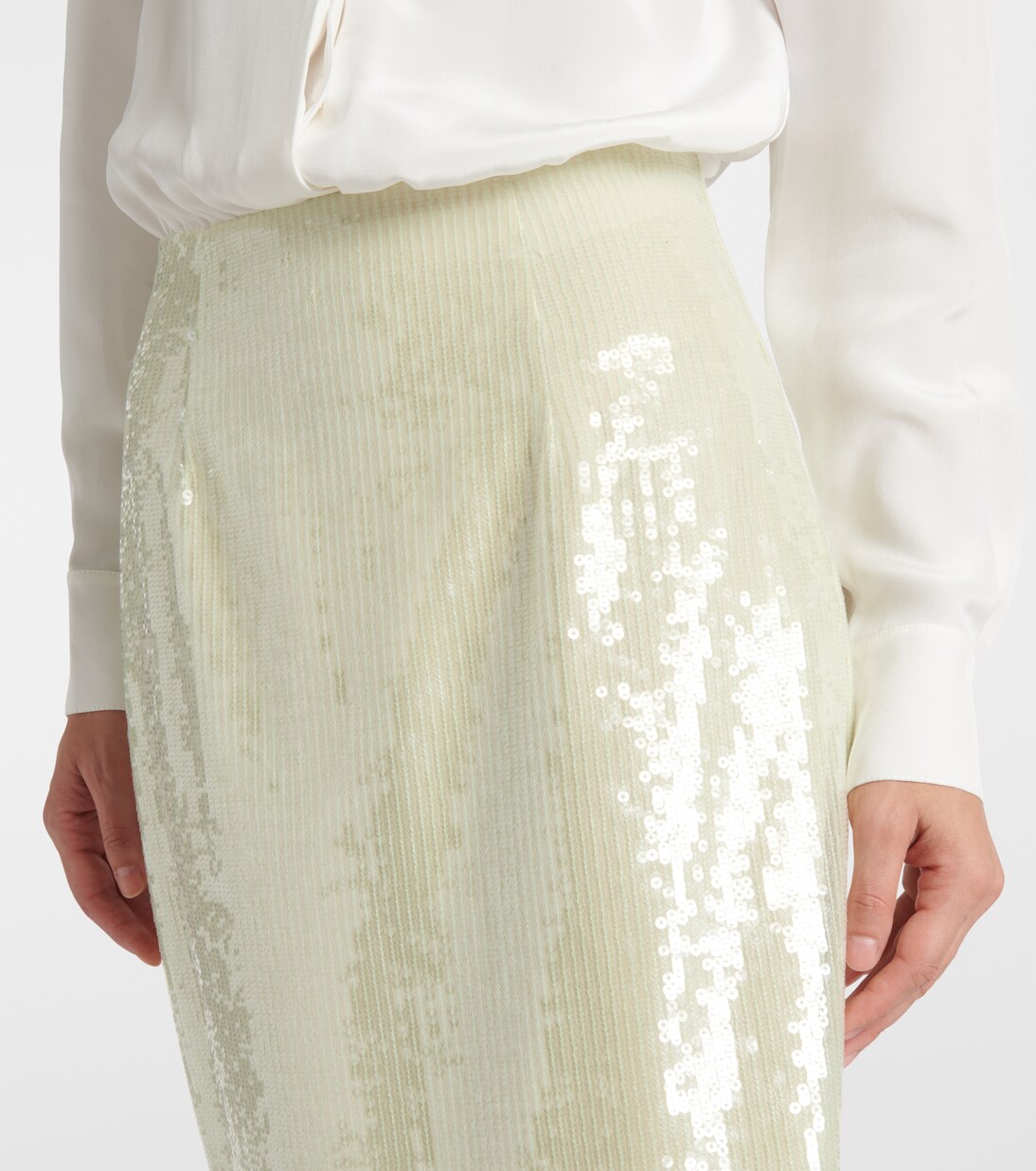 Midirock mit Pailletten | Roland Mouret