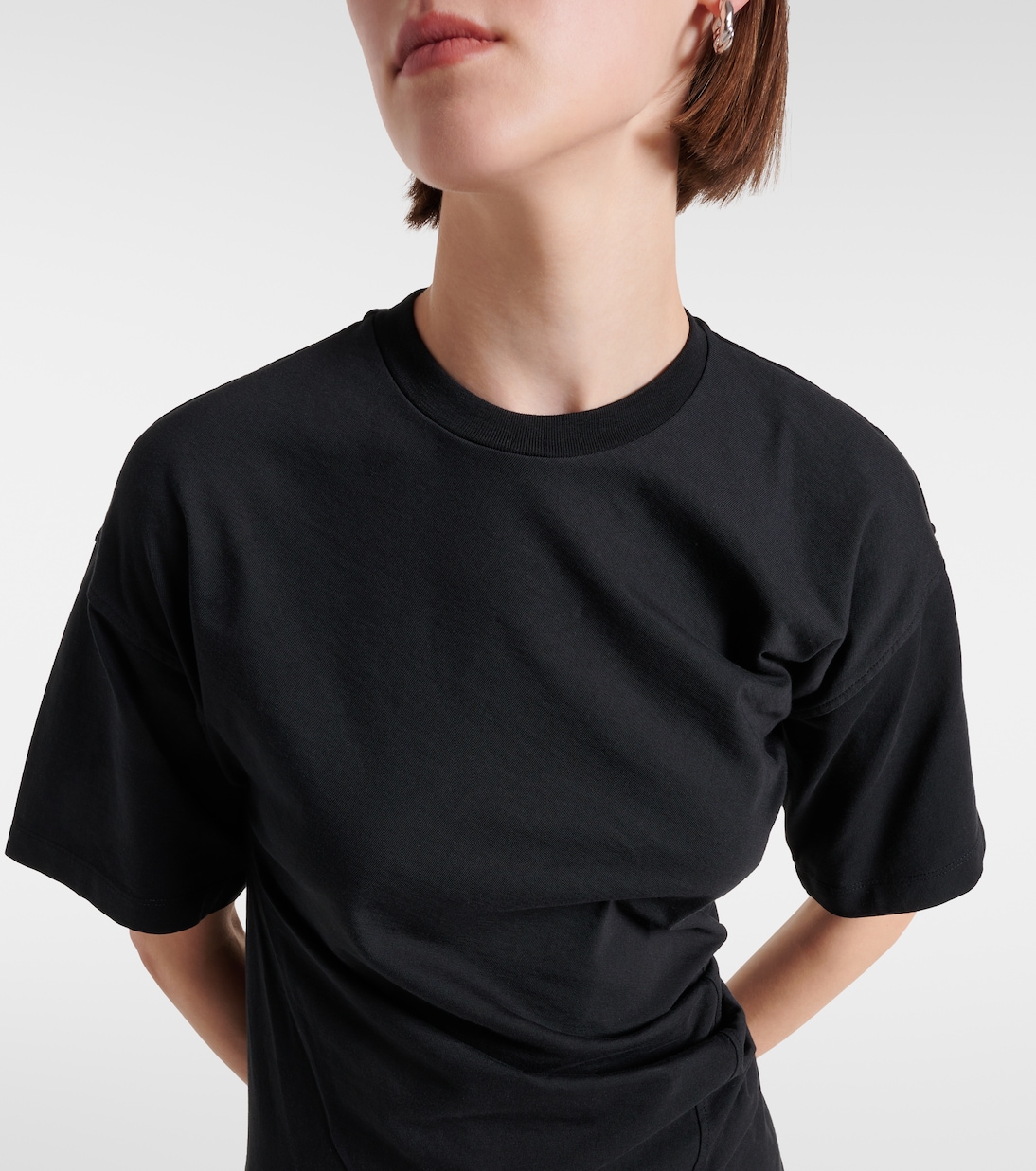 T-Shirt aus Baumwoll-Jersey | Toteme