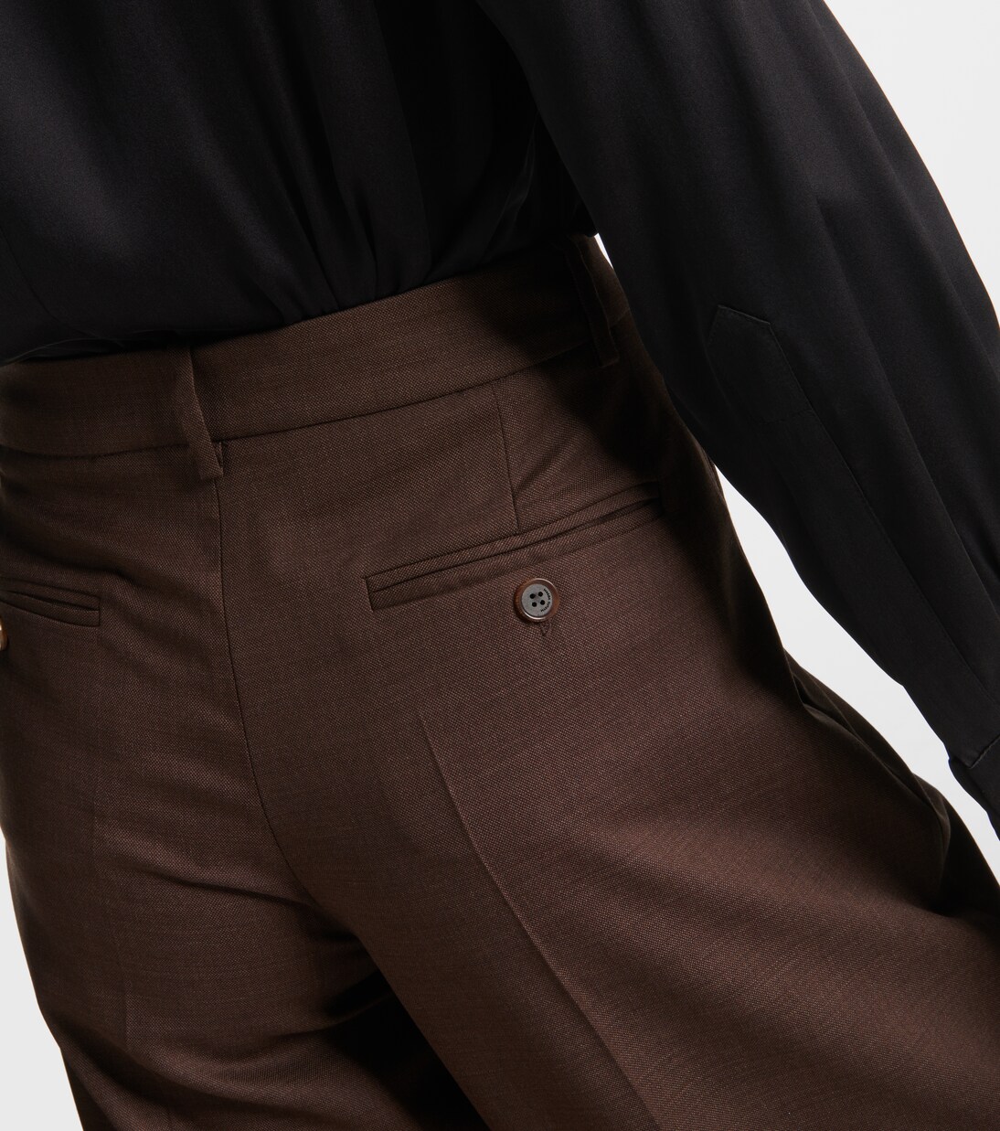 Weite Hose aus Wolle | Magda Butrym