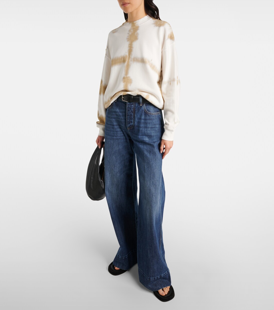 White Label Blake tie-dye cotton sweatshirt | Proenza Schouler