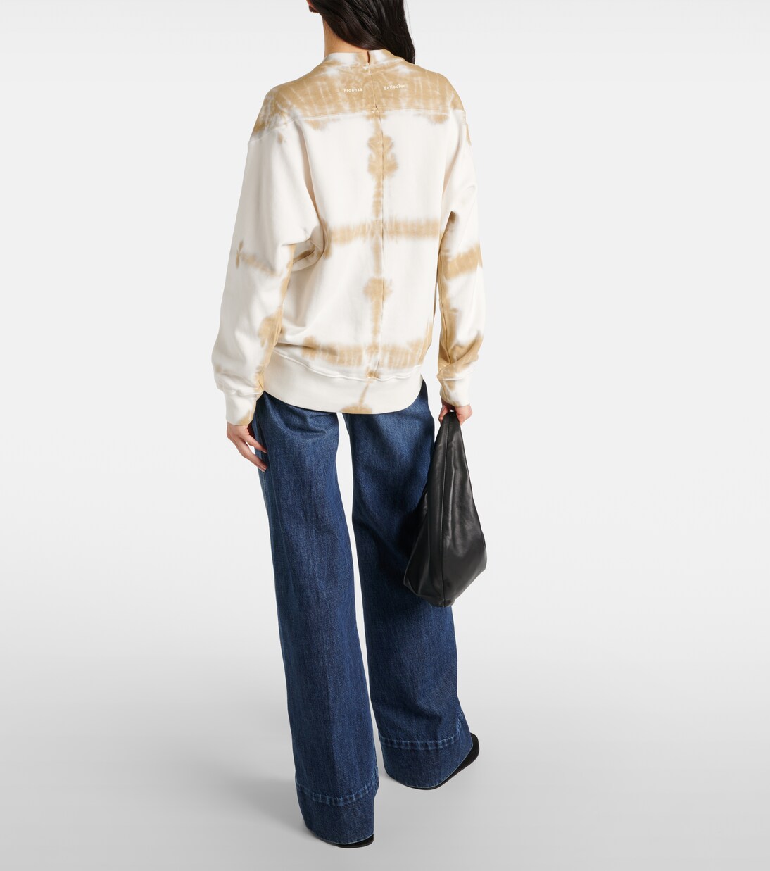 White Label Blake tie-dye cotton sweatshirt | Proenza Schouler