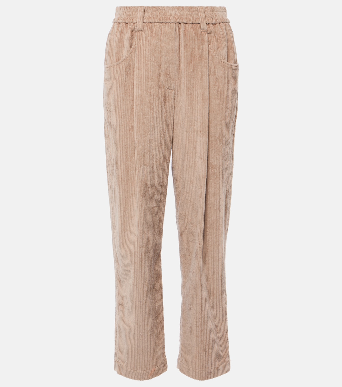 Pleated straight pants | Brunello Cucinelli