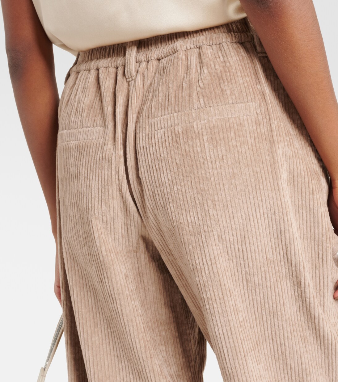 Pleated straight pants | Brunello Cucinelli