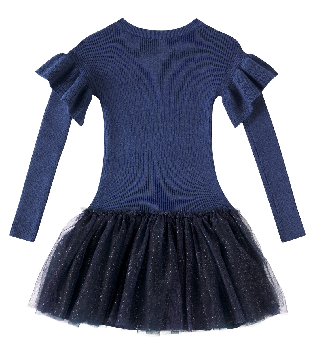 Robe Diana en tulle à ornements | Monnalisa