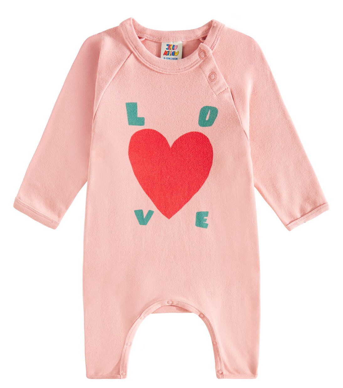 Baby - Tutina in misto cotone con stampa | Jellymallow