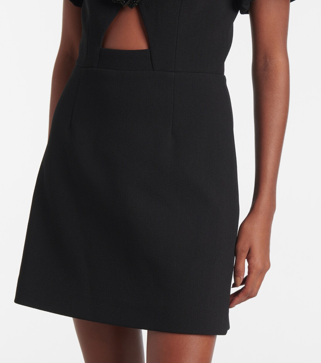 Robe Aubree en crêpe à fleurs | Rebecca Vallance