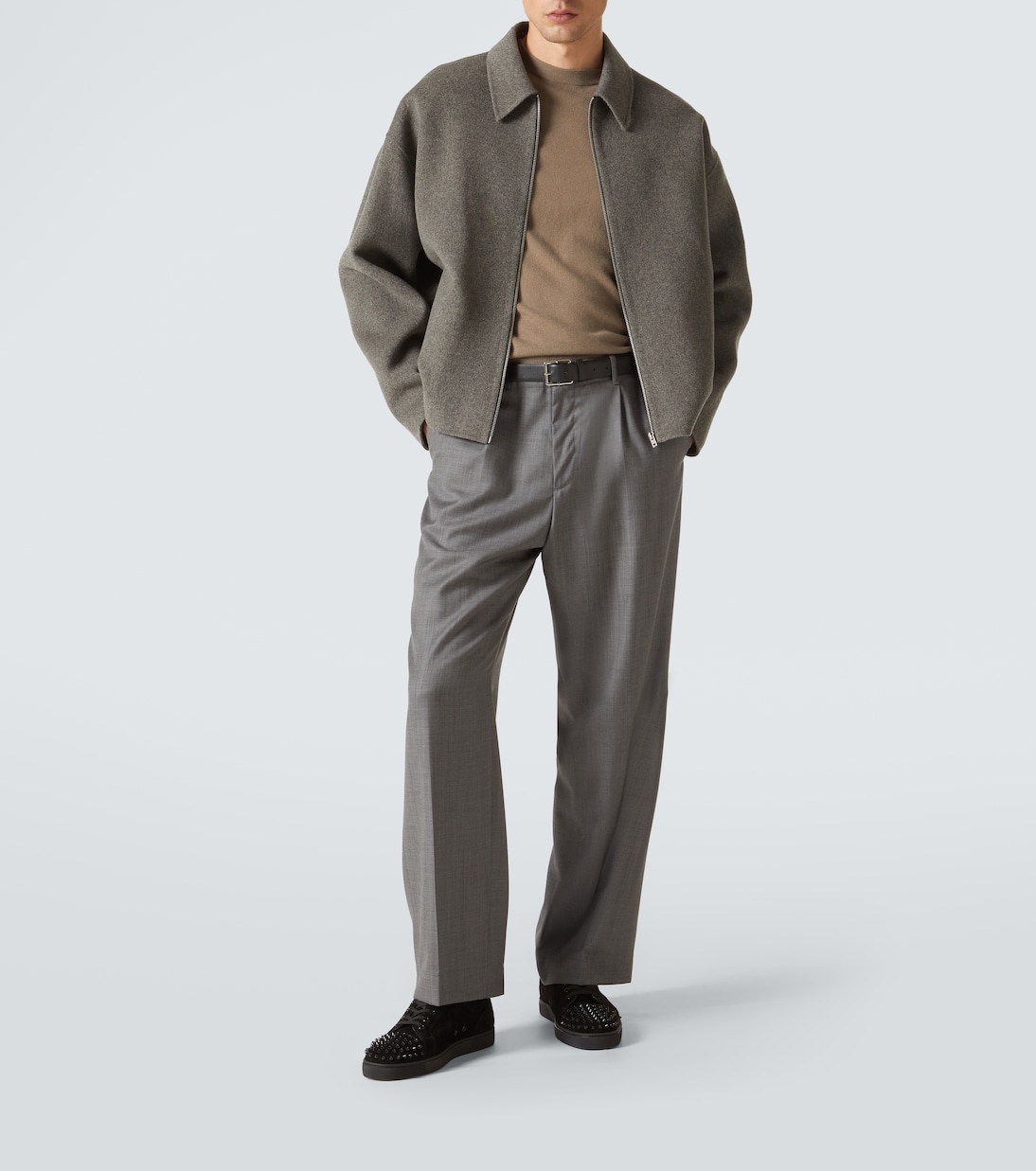 Louis Junior suede sneakers | Christian Louboutin