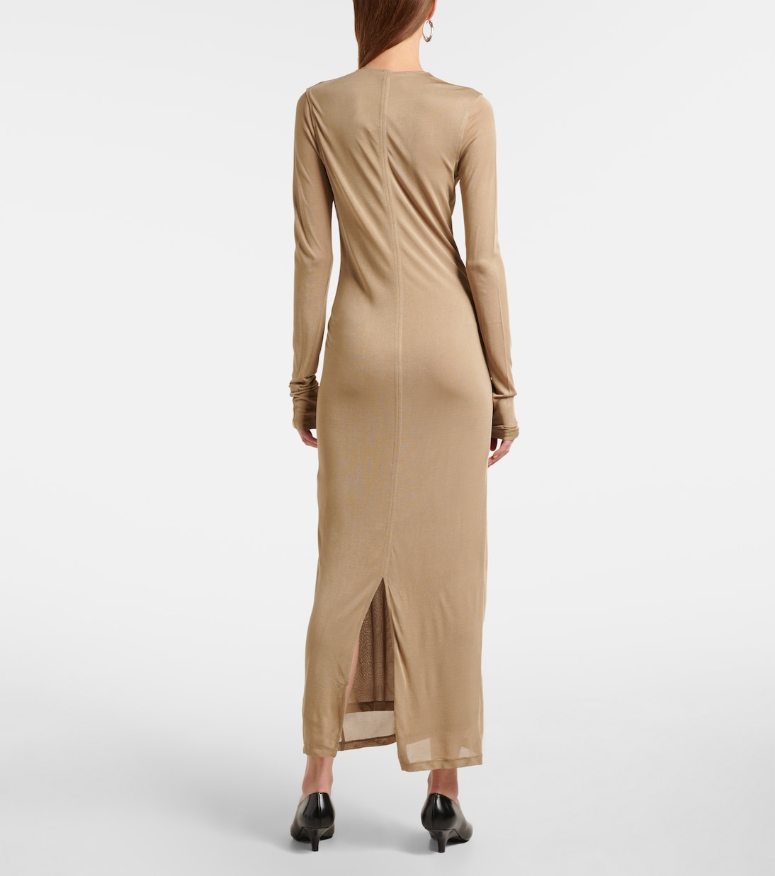 Draped jersey maxi dress | Toteme