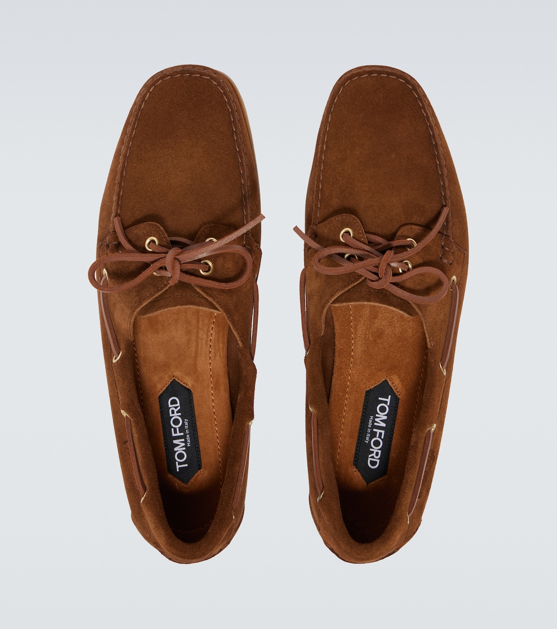 Robin suede boat shoes | Tom Ford