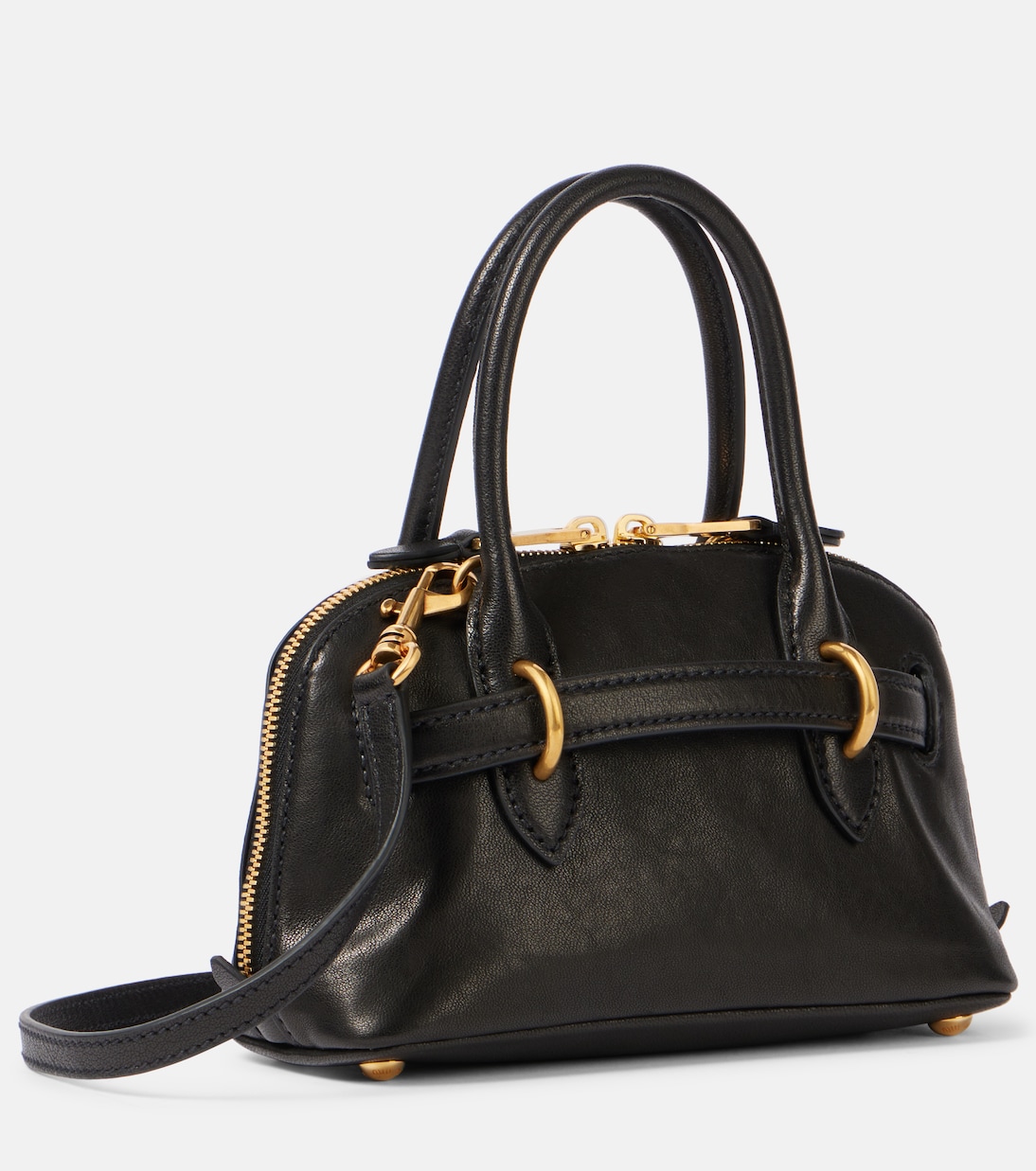 Aventure Mini leather tote bag | Miu Miu